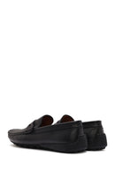 Erkek Siyah Deri Loafer | Derimod Erkek Siyah Deri Loafer | Derimod