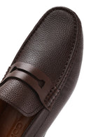 Erkek Kahverengi Deri Loafer | Derimod Erkek Kahverengi Deri Loafer | Derimod