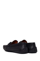 Erkek Siyah Tokalı Deri Loafer | Derimod Erkek Siyah Tokalı Deri Loafer | Derimod