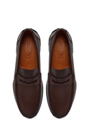 Erkek Kahverengi Deri Casual Loafer | Derimod Erkek Kahverengi Deri Casual Loafer | Derimod