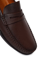 Erkek Kahverengi Deri Casual Loafer | Derimod Erkek Kahverengi Deri Casual Loafer | Derimod