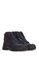 Lace-Up Men's Leather Boots | Derimod Lace-Up Men's Leather Boots | Derimod