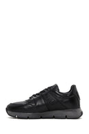 Erkek Siyah Deri Casual Casual Sneaker | Derimod Erkek Siyah Deri Casual Casual Sneaker | Derimod