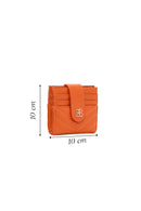 Woman Orange Quilted Card Holder | Derimod Woman Orange Quilted Card Holder | Derimod