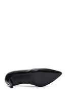 Women's Black Leather Stiletto | Derimod Women's Black Leather Stiletto | Derimod