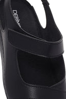 Women's Black Strappy Comfort Sandals | Derimod Women's Black Strappy Comfort Sandals | Derimod