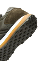 Erkek Deri Süet Detaylı Sneaker | Derimod Erkek Deri Süet Detaylı Sneaker | Derimod