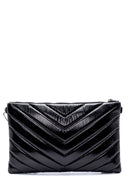Women's Patent Leather Portfolio Bag | Derimod Women's Patent Leather Portfolio Bag | Derimod