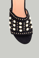 Women's Pearl Detailed Slippers | Derimod Women's Pearl Detailed Slippers | Derimod