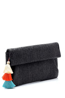 Women's Straw Portfolio Bag | Derimod Women's Straw Portfolio Bag | Derimod