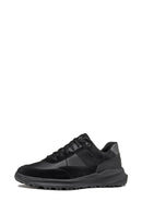 Geox Erkek Siyah Pg1X Abx Bağcıklı Waterproof Deri Sneaker | Derimod Geox Erkek Siyah Pg1X Abx Bağcıklı Waterproof Deri Sneaker | Derimod