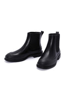 Camper Women's Black Pix Leather Chelsea Boots | Derimod Camper Women's Black Pix Leather Chelsea Boots | Derimod