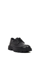 Men's Black Lace-Up Leather Casual Shoes | Derimod Men's Black Lace-Up Leather Casual Shoes | Derimod
