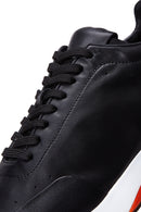 Erkek Siyah Deri Sneaker | Derimod Erkek Siyah Deri Sneaker | Derimod