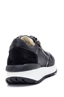 Kadın Deri Fermuarlı Sneaker | Derimod Kadın Deri Fermuarlı Sneaker | Derimod