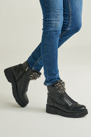 Stone Detailed Women's Boots | Derimod Stone Detailed Women's Boots | Derimod