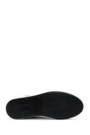 Women's Leather Zipper Sneaker | Derimod Women's Leather Zipper Sneaker | Derimod