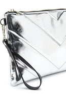 Women's Silver Portfolio | Derimod Women's Silver Portfolio | Derimod