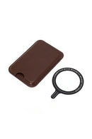 Male Brown Leather Magnetic Wallet | Derimod Male Brown Leather Magnetic Wallet | Derimod