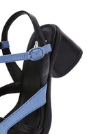 Camper Women's Multicolored Chunky Heel Ankle Strap Leather Sandals | Derimod Camper Women's Multicolored Chunky Heel Ankle Strap Leather Sandals | Derimod