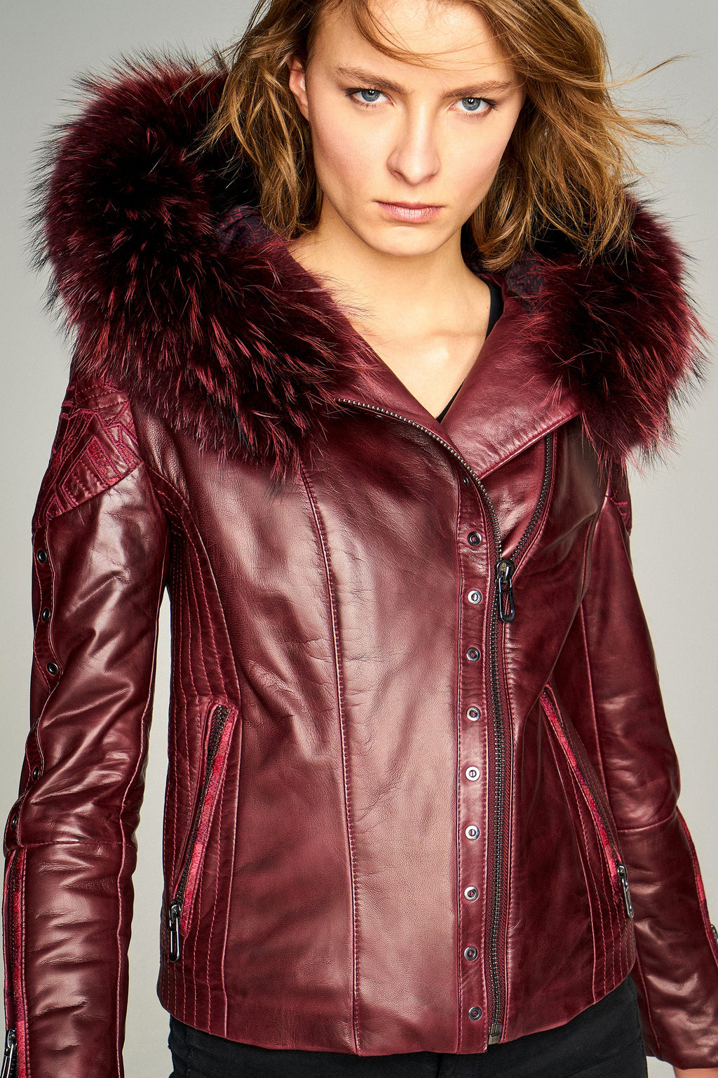 Dalida Kadın Deri Ceket