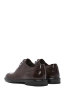Men's Brown Laced Leather Classic Shoes | Derimod Men's Brown Laced Leather Classic Shoes | Derimod