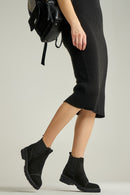 Studded Women's Suede Boots | Derimod Studded Women's Suede Boots | Derimod