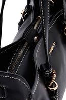 Woman Black Long Strap Shoulder Bag | Derimod Woman Black Long Strap Shoulder Bag | Derimod