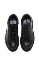 Erkek Siyah Deri Sneaker | Derimod Erkek Siyah Deri Sneaker | Derimod