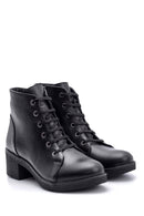 Women's Suede Leather Heeled Boots | Derimod Women's Suede Leather Heeled Boots | Derimod