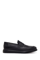 Erkek Siyah Deri Casual Loafer | Derimod Erkek Siyah Deri Casual Loafer | Derimod