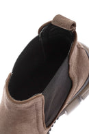 Men's Beige Suede Leather Chelsea Boots | Derimod Men's Beige Suede Leather Chelsea Boots | Derimod