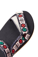 Women's Beige Flat Sandals | Derimod Women's Beige Flat Sandals | Derimod