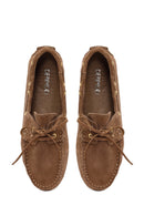 Woman Mink Suede Loafer | Derimod Woman Mink Suede Loafer | Derimod