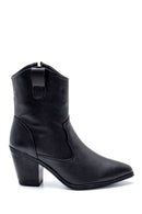 Women's Heeled Cowboy Boots | Derimod Women's Heeled Cowboy Boots | Derimod