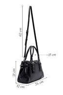 Woman Black Long-Strap Casual Shoulder Bag | Derimod Woman Black Long-Strap Casual Shoulder Bag | Derimod