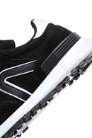 Men's Black Suede Leather Sneaker | Derimod Men's Black Suede Leather Sneaker | Derimod