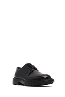 Men's Black Lace-up Leather Casual Shoes | Derimod Men's Black Lace-up Leather Casual Shoes | Derimod