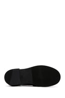 Kadın Siyah Deri Maskülen Casual Loafer | Derimod Kadın Siyah Deri Maskülen Casual Loafer | Derimod