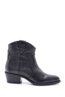 Women's Leather Cowboy Boots | Derimod Women's Leather Cowboy Boots | Derimod