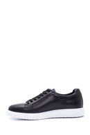 Erkek Siyah Deri Sneaker | Derimod Erkek Siyah Deri Sneaker | Derimod