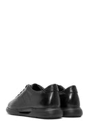 Erkek Siyah Bağcıklı Deri Sneaker | Derimod Erkek Siyah Bağcıklı Deri Sneaker | Derimod