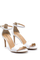 Women's Leather Heeled Sandals | Derimod Women's Leather Heeled Sandals | Derimod