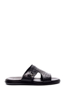 Men's Leather Slippers | Derimod Men's Leather Slippers | Derimod