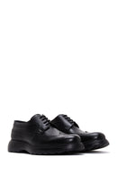 Men's Black Leather Casual Shoes | Derimod Men's Black Leather Casual Shoes | Derimod