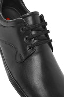 Men's Black Lace-up Leather Comfort Shoes | Derimod Men's Black Lace-up Leather Comfort Shoes | Derimod