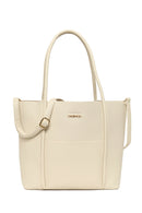 Women's Beige Long Strap Shoulder Bag | Derimod Women's Beige Long Strap Shoulder Bag | Derimod