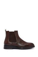 Men's Brown Leather Chelsea Boots | Derimod Men's Brown Leather Chelsea Boots | Derimod