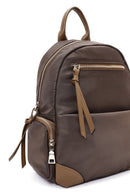 Women's Brown Fabric Backpack | Derimod Women's Brown Fabric Backpack | Derimod