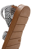 Women's Black Double Strap Sandals | Derimod Women's Black Double Strap Sandals | Derimod